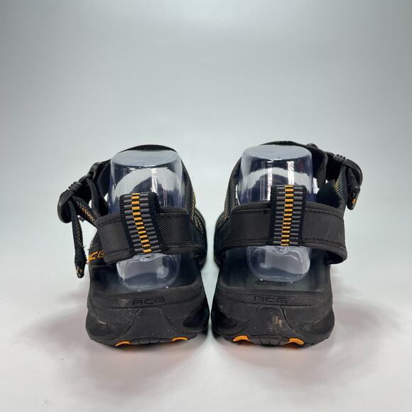 Nike ACG Air Max Sol Black Orange Strappy Sandals 307654-071 Men\'s Size 9 main image 4